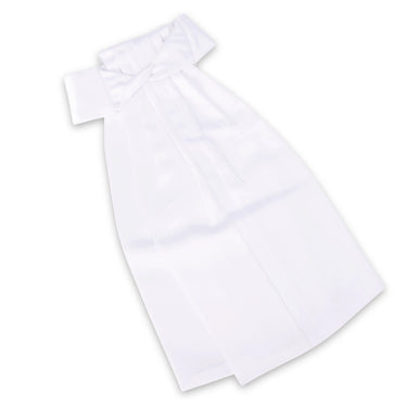 Shires Aubrion Hampton Ready Tied Stock White| Online For Equine