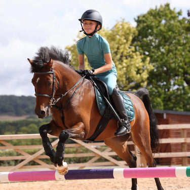 Shires Aubrion Haze React Short Sleeve Base Layer - Young Rider| Online For Equine