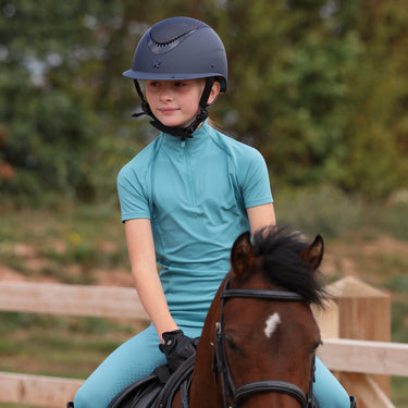 Shires Aubrion Haze React Short Sleeve Base Layer - Young Rider| Online For Equine