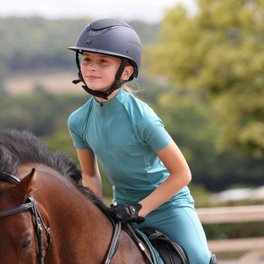 Shires Aubrion Haze React Short Sleeve Base Layer - Young Rider| Online For Equine
