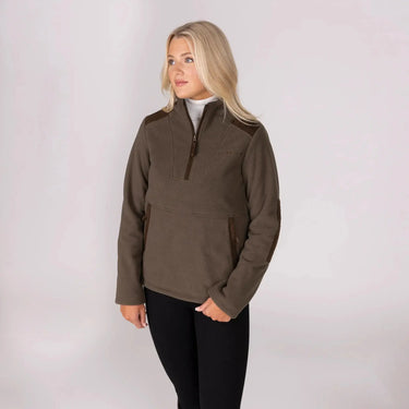 Shires Aubrion Heritage Quarter Zip Showerproof Unisex Fleece| Online For Equine