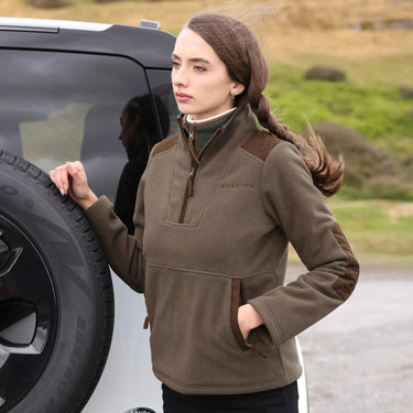 Shires Aubrion Heritage Quarter Zip Showerproof Unisex Fleece| Online For Equine