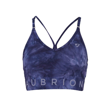 Buy Shires Aubrion Invigorate Ladies Navy Tie Dye Sports Bra - Large| Online for Equine