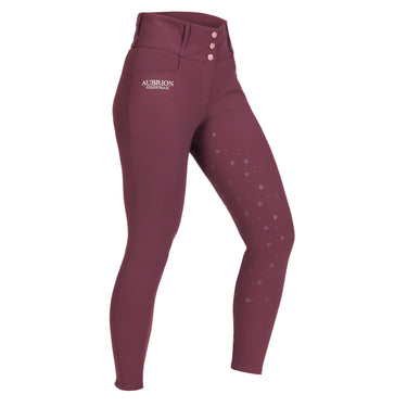 Shires Aubrion Ladies Equestrian Breeches Thistle| Online For Equine