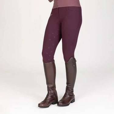 Shires Aubrion Ladies Equestrian Breeches Thistle| Online For Equine