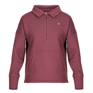 Shires Aubrion Ladies Equestrian Quarter Zip Sweater Thistle| Online For Equine