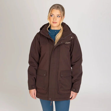 Shires Aubrion Ladies Equestrian Winter Coat Espresso| Online For Equine