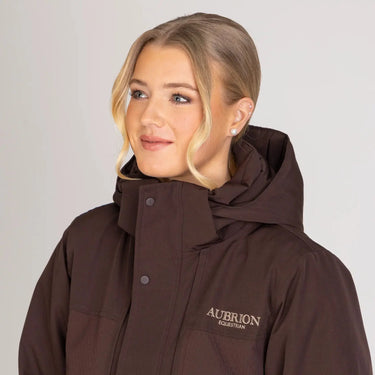 Shires Aubrion Ladies Equestrian Winter Coat Espresso| Online For Equine