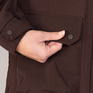 Shires Aubrion Ladies Equestrian Winter Coat Espresso| Online For Equine