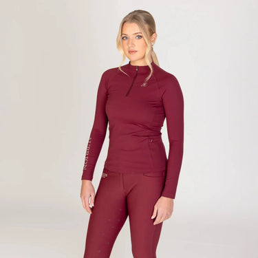 Shires Aubrion Ladies Equestrian Winter Long Sleeve Base Layer Port| Online For Equine