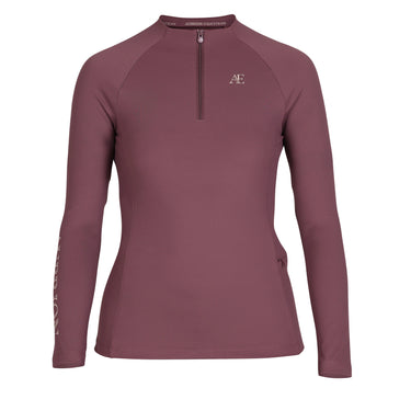Shires Aubrion Ladies Equestrian Winter Long Sleeve Base Layer Thistle| Online For Equine
