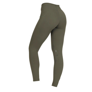 Shires Aubrion Ladies React Crossover Riding Tight Khaki| Online For Equine