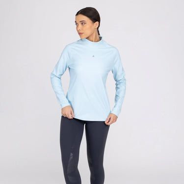 Shires Aubrion Ladies React Relaxed Base Layer Arctic Blue| Online For Equine