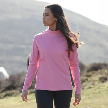 Shires Aubrion Ladies React Relaxed Base Layer Candy Floss| Online For Equine