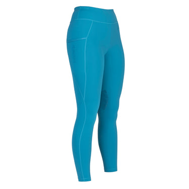 Shires Aubrion Ladies React Rhythm Riding Tights Kingfisher