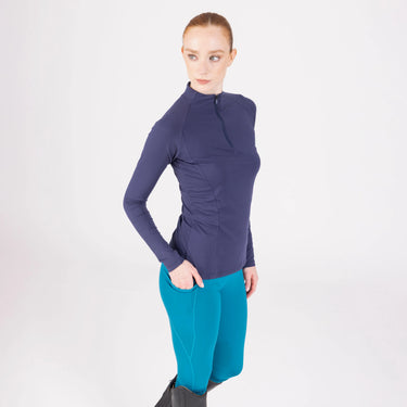 Shires Aubrion Ladies React Rhythm Riding Tights Kingfisher| Online For Equine