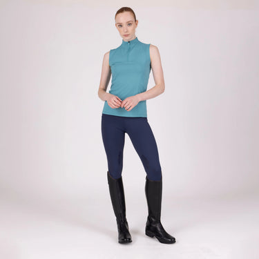 Shires Aubrion Ladies React Rhythm Riding Tights Midnight