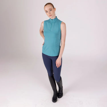 Shires Aubrion Ladies React Rhythm Riding Tights Midnight| Online For Equine
