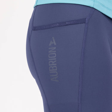 Shires Aubrion Ladies React Rhythm Riding Tights Midnight| Online For Equine