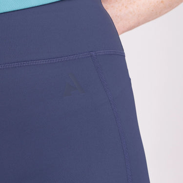 Shires Aubrion Ladies React Rhythm Riding Tights Midnight| Online For Equine