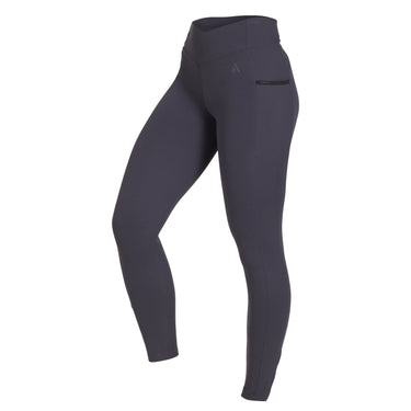 Shires Aubrion Ladies React Sport Tights Charcoal| Online For Equine