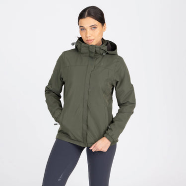 Shires Aubrion Ladies React Thermal Waterproof Coat Khaki| Online For Equine