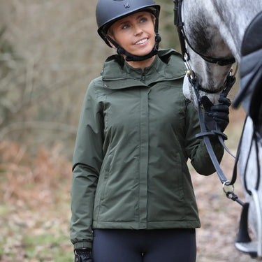 Shires Aubrion Ladies React Thermal Waterproof Coat Khaki| Online For Equine