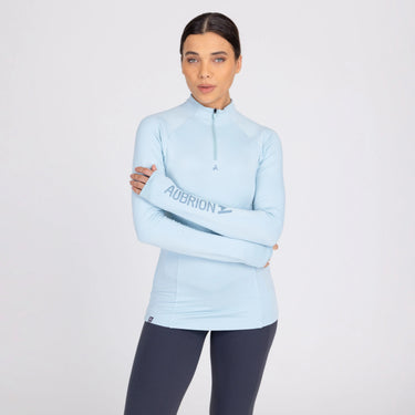 Shires Aubrion Ladies React Winter Base Layer Arctic Blue| Online For Equine