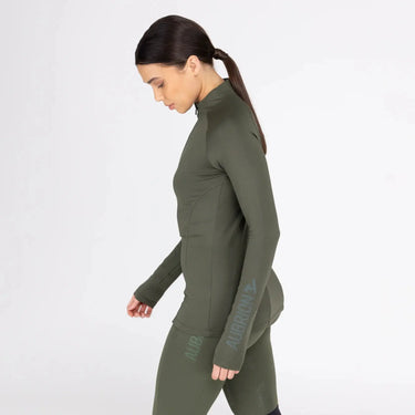 Shires Aubrion Ladies React Winter Base Layer Khaki| Online For Equine