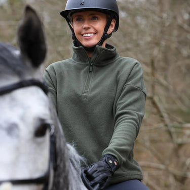Shires Aubrion Ladies React Winter Fleece Khaki| Online For Equine