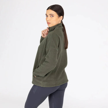 Shires Aubrion Ladies React Winter Fleece Khaki| Online For Equine