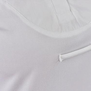 Buy the The Shires Aubrion Ladies White Sleeveless Tie Shirt | Online for Equine