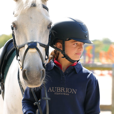 Shires Aubrion Midnight Equestrian Button Sweatshirt -Young Rider| Online For Equine