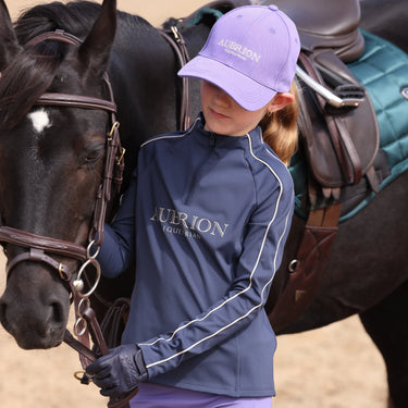 Shires Aubrion Midnight Equestrian Long Sleeve Base Layer -Young Rider| Online For Equine
