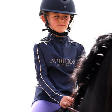 Shires Aubrion Midnight Equestrian Long Sleeve Base Layer -Young Rider| Online For Equine