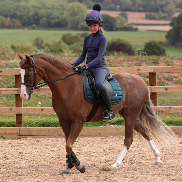 Shires Aubrion Midnight React Long Sleeve Base Layer - Young Rider| Online For Equine