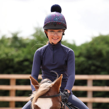 Shires Aubrion Midnight React Long Sleeve Base Layer - Young Rider| Online For Equine