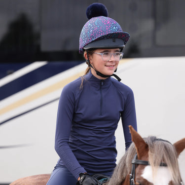Shires Aubrion Midnight React Long Sleeve Base Layer - Young Rider| Online For Equine