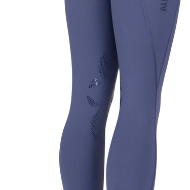 Shires Aubrion Midnight React Rhythm Riding Tights - Young Rider
