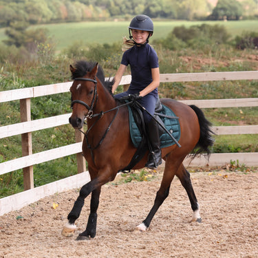 Shires Aubrion Midnight React Short Sleeve Base Layer - Young Rider| Online For Equine