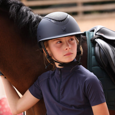 Shires Aubrion Midnight React Short Sleeve Base Layer - Young Rider| Online For Equine
