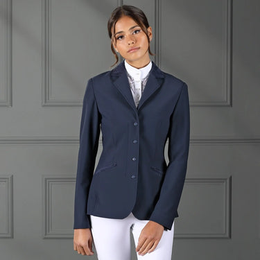 Buy Shires Aubrion Navy Bolton Show Jacket| Online for Equine