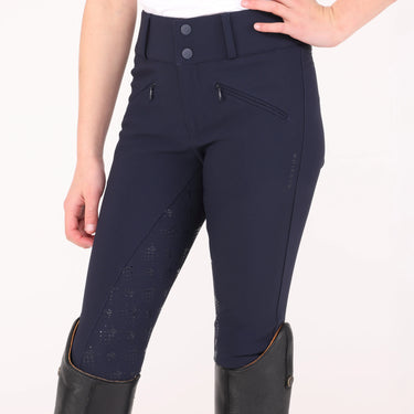 Shires Aubrion Navy Optima GX Breeches - Young Rider| Online For Equine