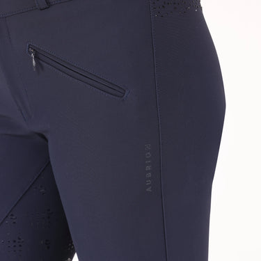 Shires Aubrion Navy Optima GX Breeches - Young Rider| Online For Equine