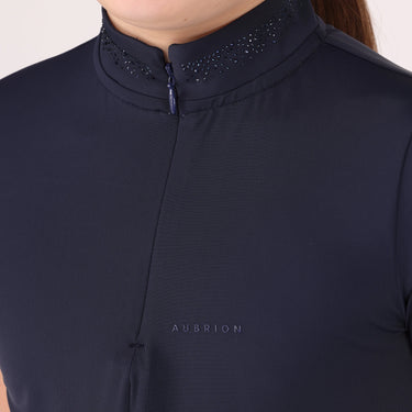 Shires Aubrion Navy Optima GX Show Shirt - Young Rider| Online For Equine