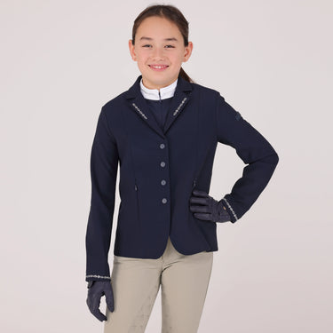 Shires Aubrion Navy Optima-LX Show Jacket -Young Rider| Online For Equine