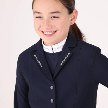 Shires Aubrion Navy Optima-LX Show Jacket -Young Rider| Online For Equine