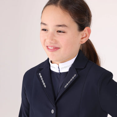 Shires Aubrion Navy Optima-LX Show Jacket -Young Rider| Online For Equine