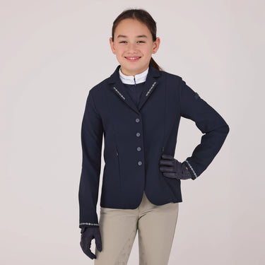 Shires Aubrion Navy Optima-LX Show Jacket -Young Rider| Online For Equine