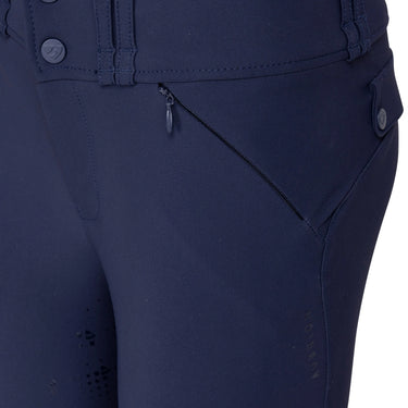 Shires Aubrion Navy Optima MX Breeches - Young Rider| Online For Equine
